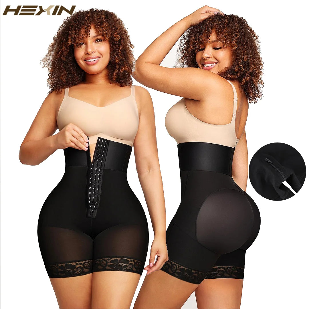 High Waist Body Shaper Corset: Waist Trainer & Butt Lifter! 🍑✨