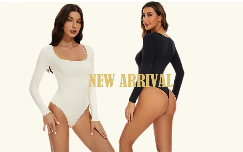 Tummy Control Jumpsuit – Light Control Open Crotch Shapewear Bodysuit 🌟✨