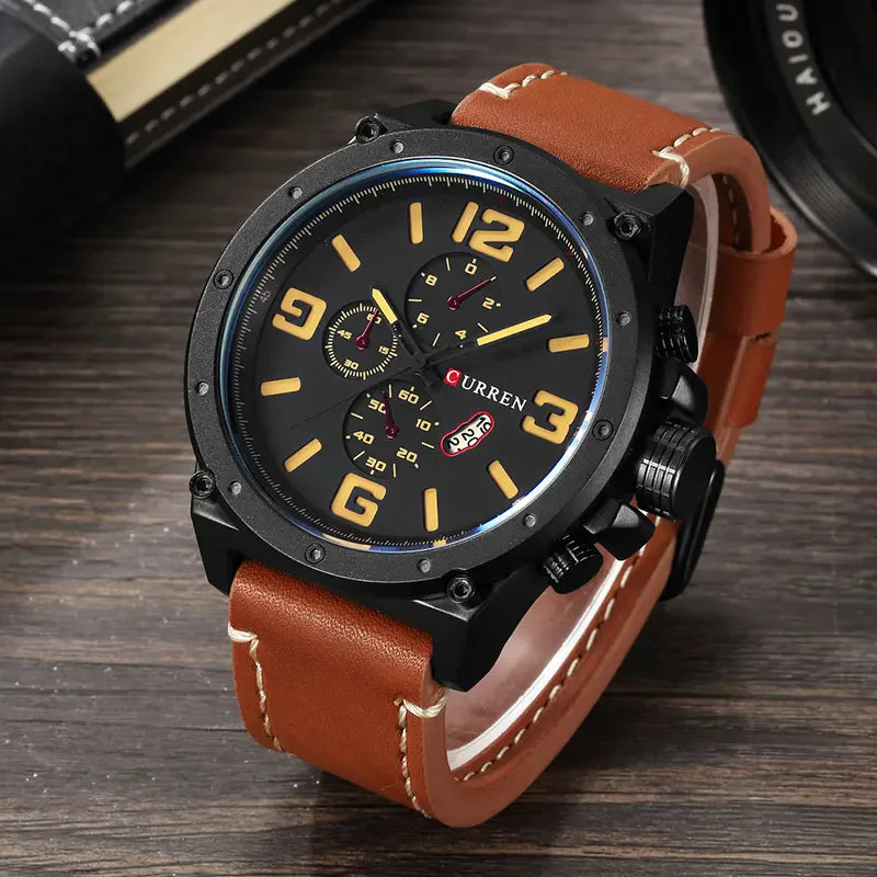 Men's Watch | Top Fashion & Casual Date Wristwatch ⌚