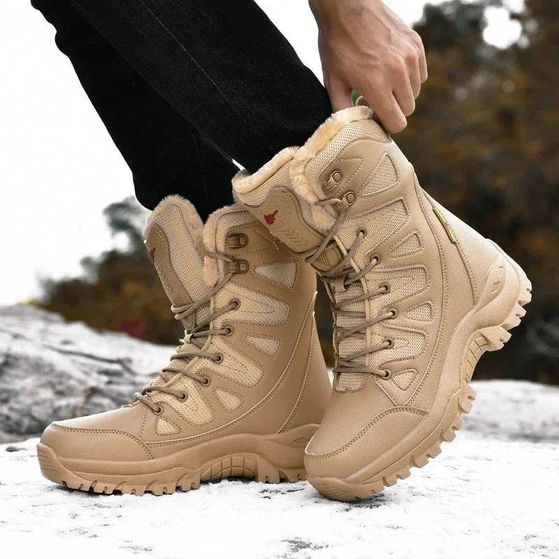 Shop All I Want SHOP ALL I WANT Comfy Military-Inspired High Boots 🥾🏞️