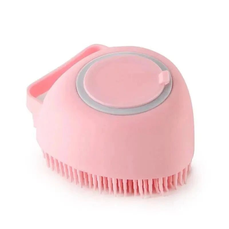 Shop All I Want Heart-shaped Pink / As the pictures SHOP ALL I WANT Pet Bath Massage Brush