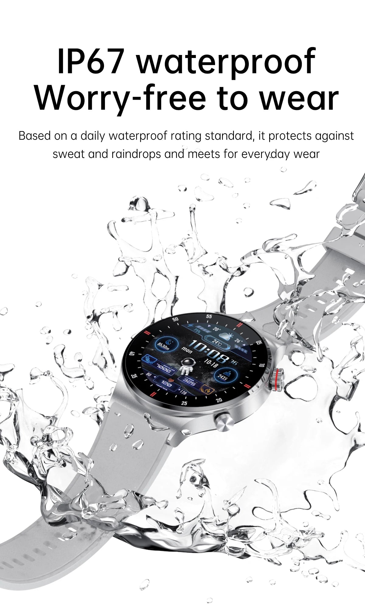 Luxury Smart Watches for Men | 2025 NFC BT Call Fitness Watch ⌚