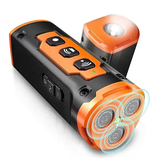 Shop All I Want Orange SHOP ALL I WANT Ultrasonic Dog Repeller: Rechargeable Bark Deterrent! 🐾🔦