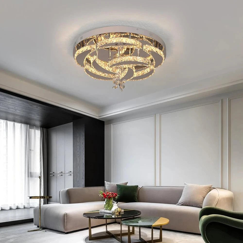 Chandelier Ceiling LampElevate your home decor with this stunning Modern Crystal LED Chandelier Ceiling Lamp. Crafted with crystal body material and a polished finish, this lamp is the perShop All I WantShop All I WantChandelier Ceiling Lamp