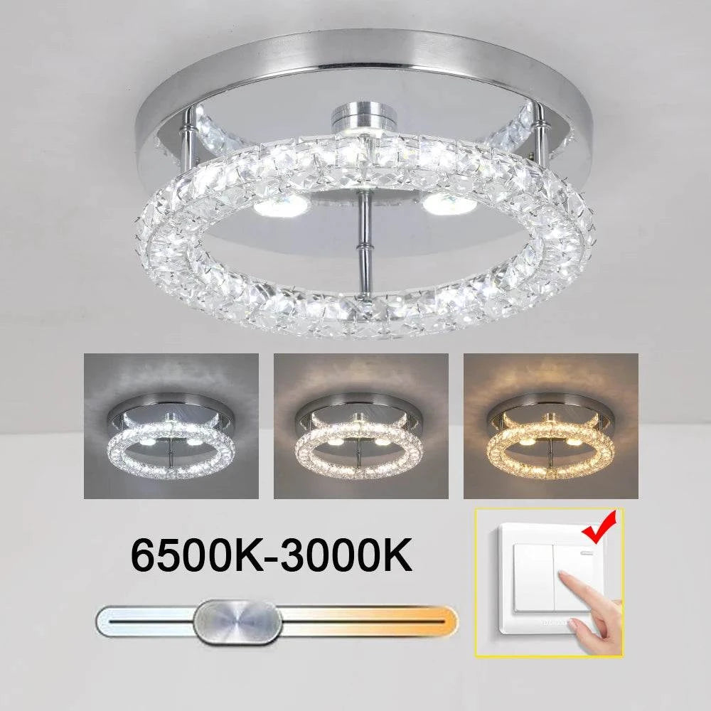 Chandelier Ceiling LampElevate your home decor with this stunning Modern Crystal LED Chandelier Ceiling Lamp. Crafted with crystal body material and a polished finish, this lamp is the perShop All I WantShop All I WantChandelier Ceiling Lamp