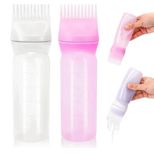 💇‍♀️ 180ML Hair Dye Applicator – Easy, Mess-Free Coloring & Styling wSimplify your hair coloring routine with the 180ML Hair Dye Applicator. This convenient brush bottle ensures precise application and mess-free coloring for a salon-qShop All I WantShop All I WantHair Dye Applicator