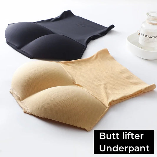 Padded Butt Lifter Underwear – Women's Body Shaper Panties with Push Up Enhancement, High Waist Tummy Control 👙✨