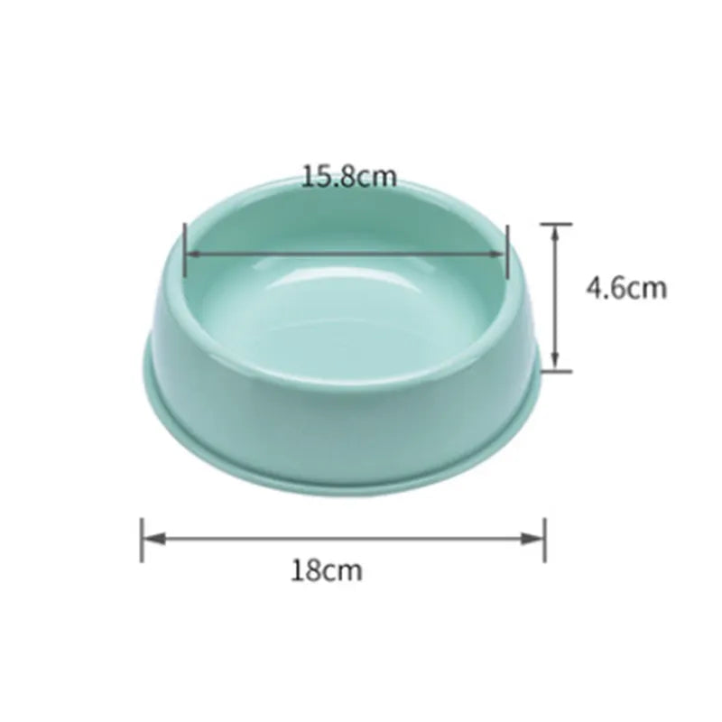 Shop All I Want B-Green SHOP ALL I WANT Cat & Dog Feeding Bowl -3 Different Colors