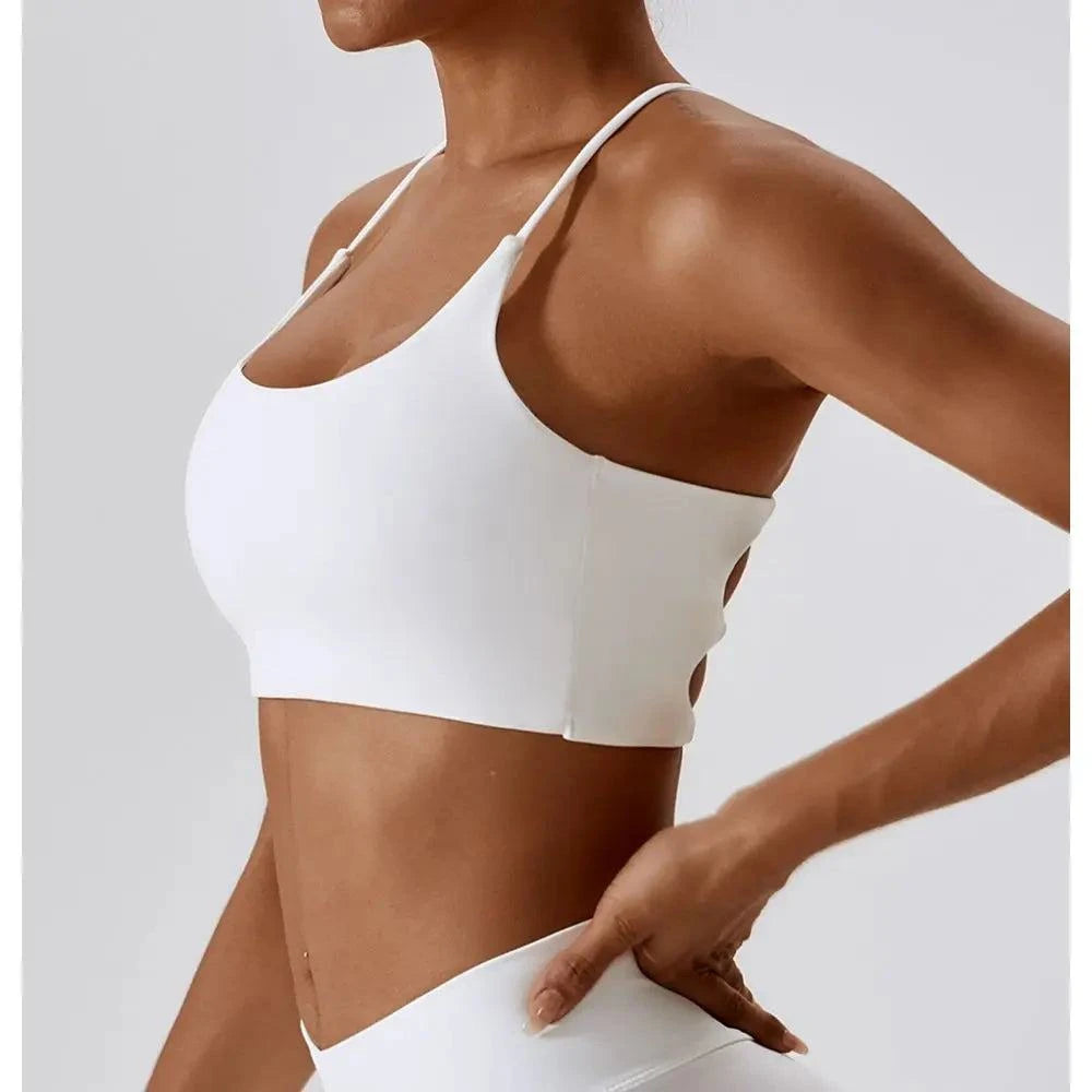 Solid Color Cross Back Sports Bra 🌈🏋️‍♀️ #FitnessStyleRevolutionize your workout wardrobe with our Solid Color Cross Back Sports Bra – a perfect blend of style and support designed for the modern fitness enthusiast. WitSHOP ALL I WANTShop All I WantSolid Color Cross Back Sports Bra 