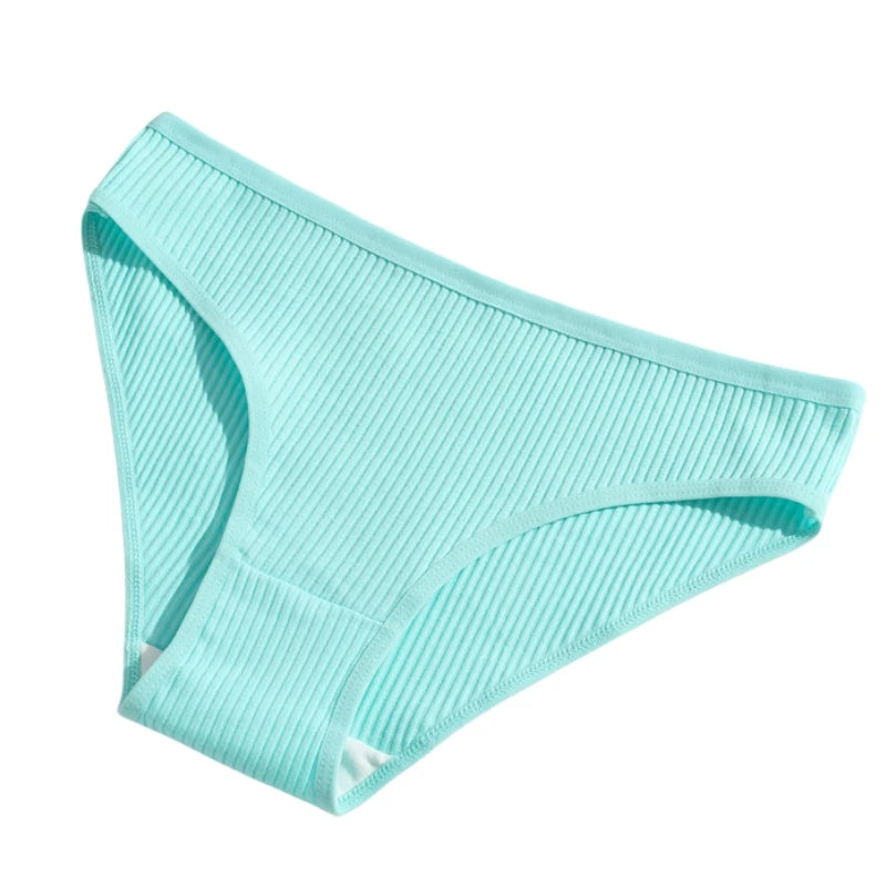 Ladies’ Cotton Briefs Set | 10PCS Low Waist Seamless Panties 🩲