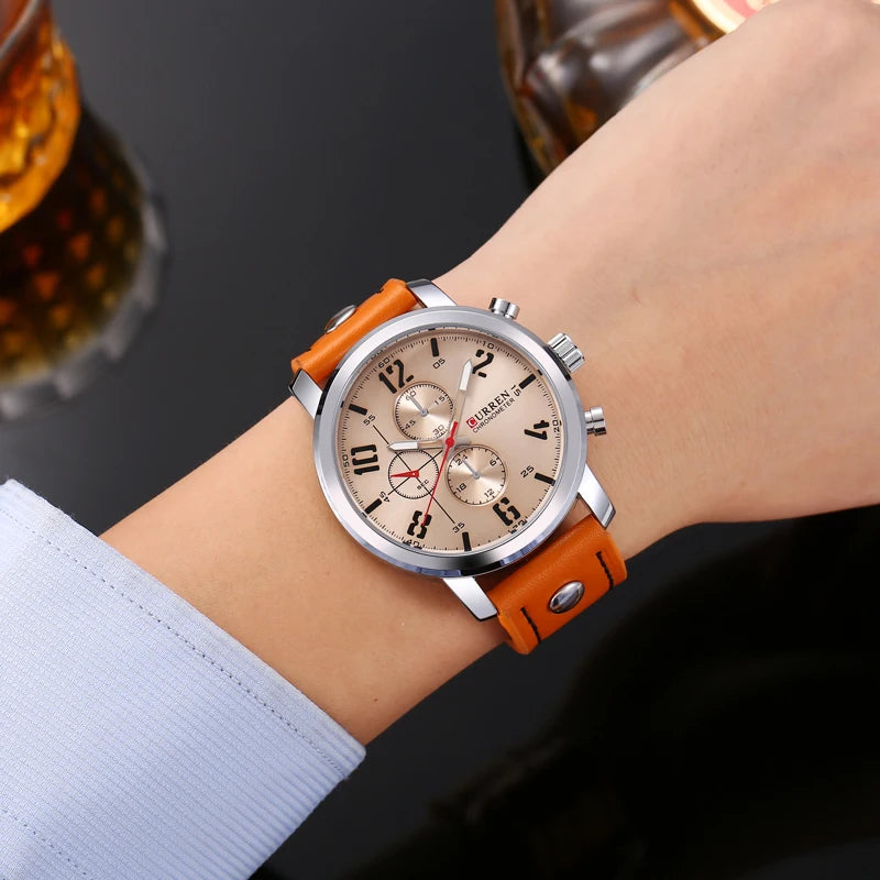 Men's Watch | Top Fashion & Casual Date Wristwatch ⌚