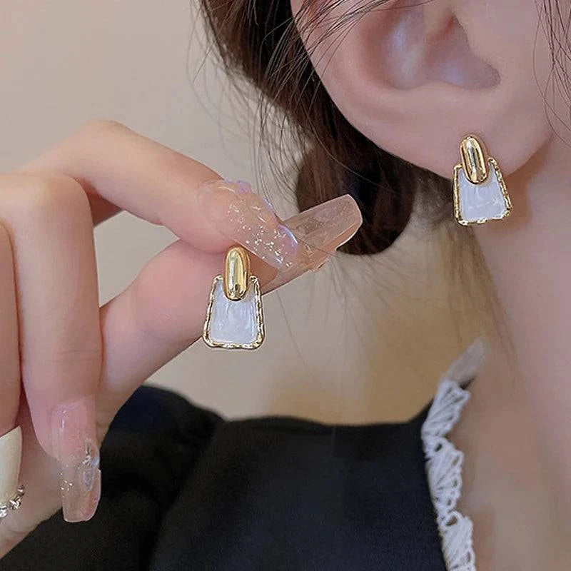 Shop All I Want 3 SHOP ALL I WANT Classic White Crystal Drop Earrings ✨👯‍♀️ #PartyJewelry