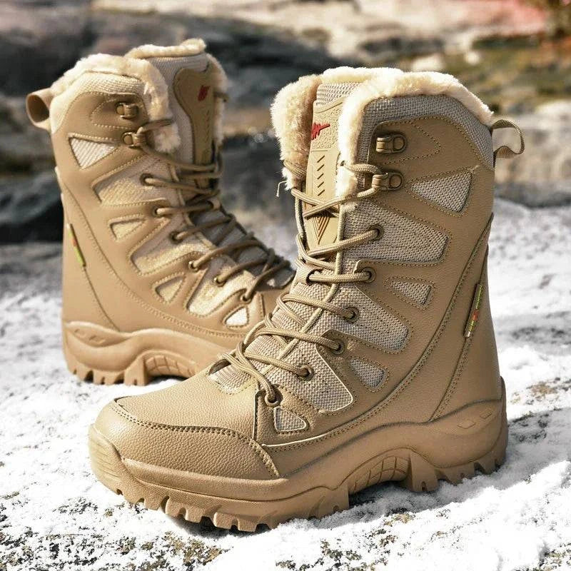 Shop All I Want brown / 36 SHOP ALL I WANT Comfy Military-Inspired High Boots 🥾🏞️