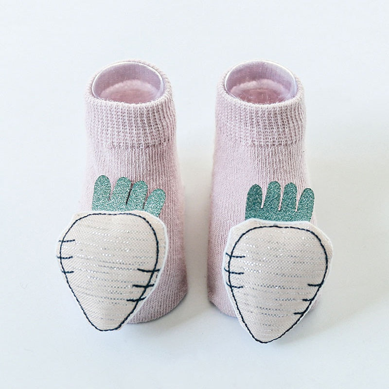 Shop All I Want Radish / XS(0-6M) SHOP ALL I WANT Baby Dino Socks 🦖