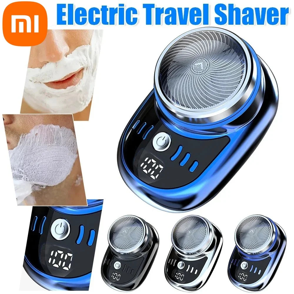 Portable Electric Shaver: Travel-Friendly Wet & Dry Razor! ✈️💧