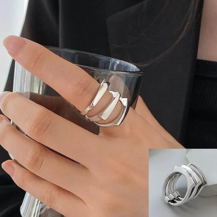 Shop All I Want BTSP1249 / Resizable SHOP ALL I WANT Sterling Silver Ring