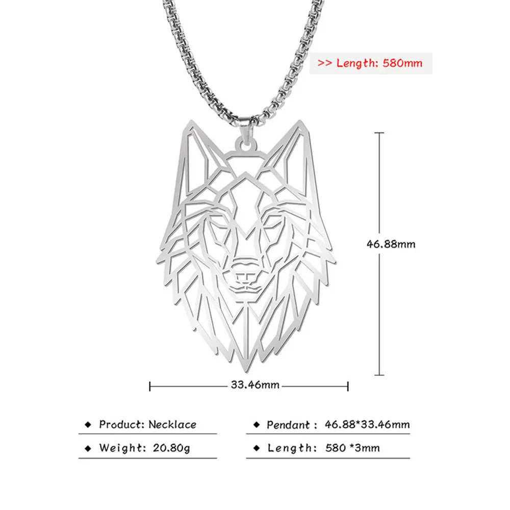 Shop All I Want Steel Wolf A SHOP ALL I WANT Inner Strength Steel Lion Necklace 🦁🌟