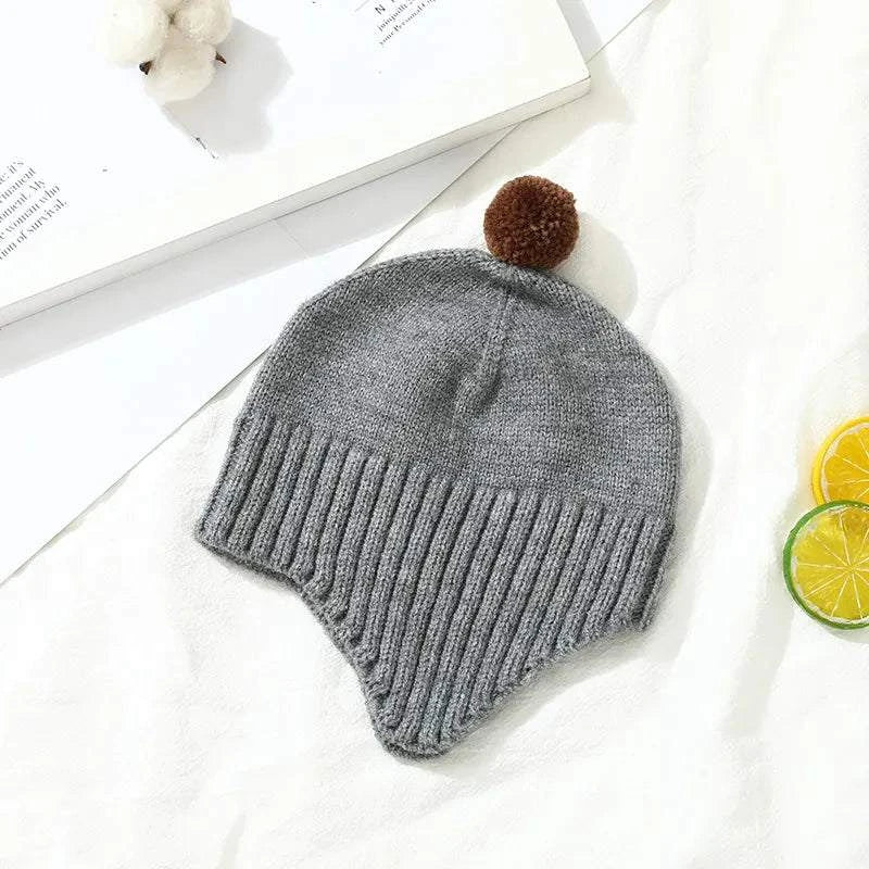 Shop All I Want Style3 D(44-50cm) SHOP ALL I WANT Cute Cartoon Bear Baby Beanie Cap 🐻👶