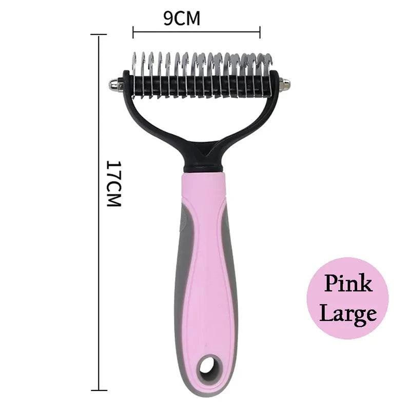 Shop All I Want 507-Pink L SHOP ALL I WANT Pet Hair Remover Brush