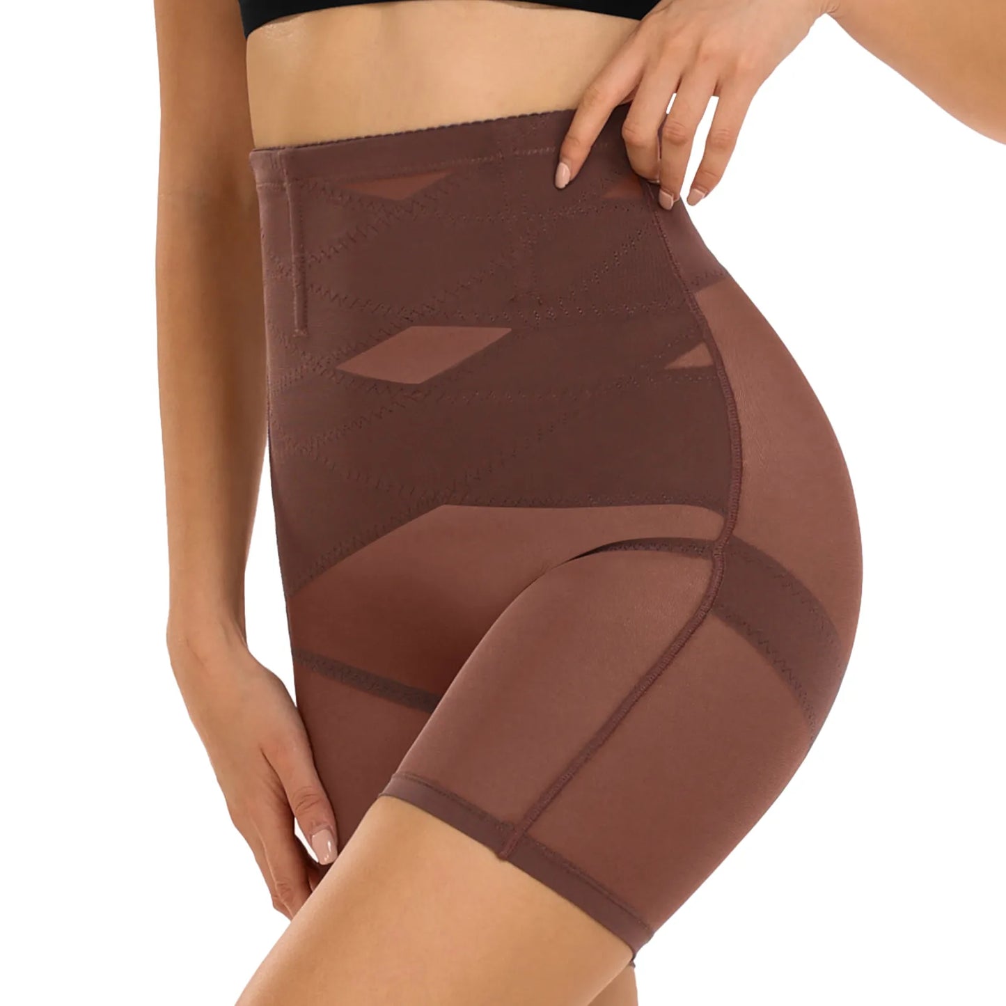 Shop All I Want Brown / S / China | 1pc SHOP ALL I WANT High Waist Shapewear Tummy Control