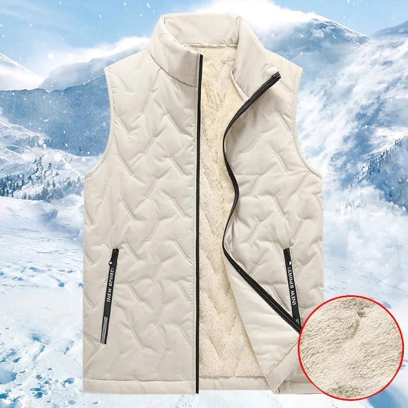 Shop All I Want Creamy white / M (45-55kg) Shop All I Want Warm Winter Coat for Men