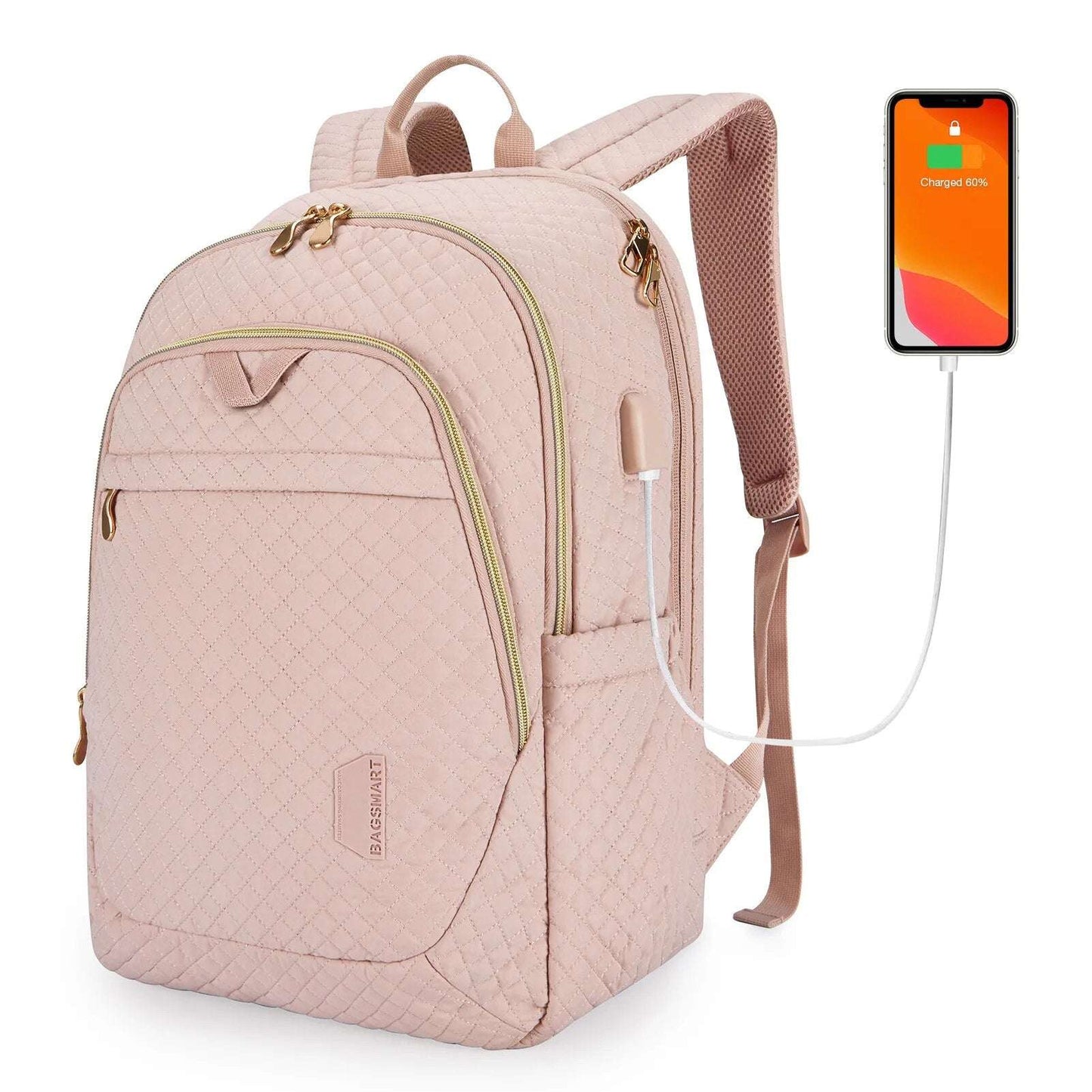 Shop All I Want 17.5 inches Backpack 3 / China SHOP ALL I WANT USB Charging Laptop Backpack for Men & Women⚡🎒💼🔋🔌