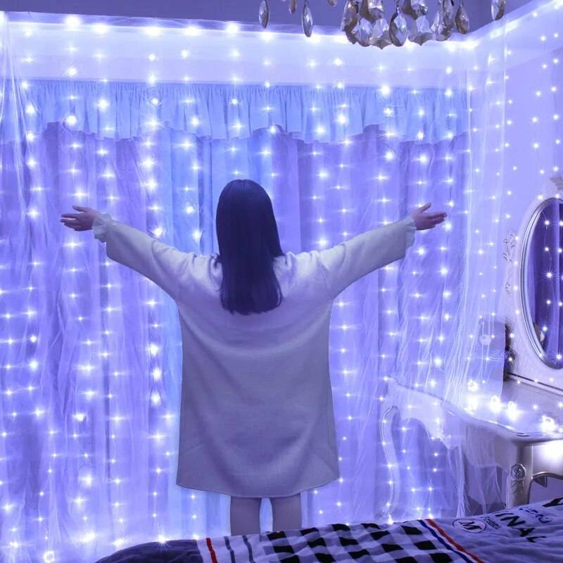 Shop All I Want My Store Super Relaxing Curtain String Lights 🌟🏡