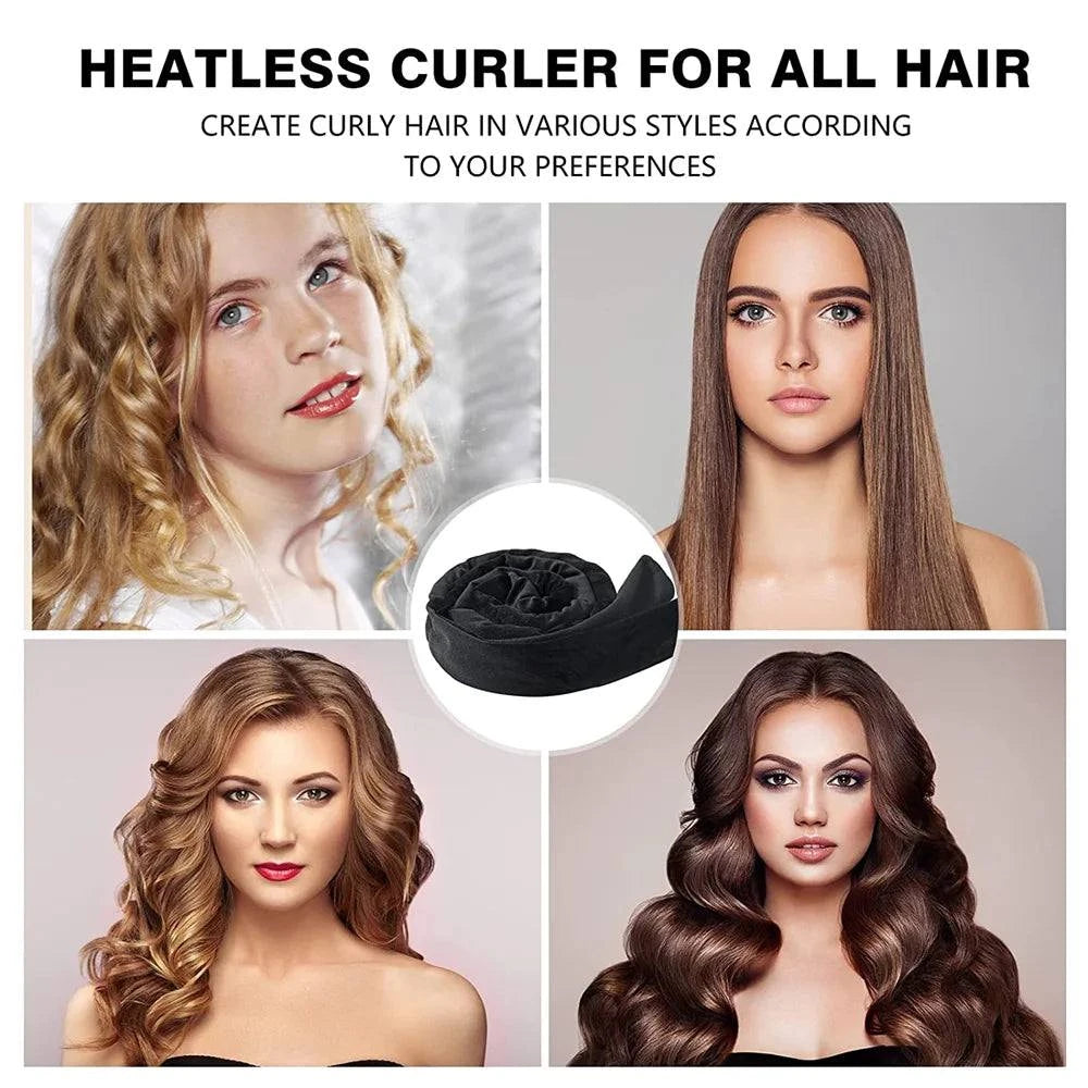 Shop All I Want Shop All I Want 💁‍♀️ Heatless Curling Rod Headband – Soft, No-Heat Hair Rollers for Effortless Curls While Sleeping 🌙