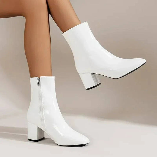 White Ankle BootsElevate your spring and autumn style with our Chic Chelsea Boots. These versatile ankle boots blend a sleek design with modern comfort, perfect for adding a touch ofSHOP ALL I WANTShop All I WantWhite Ankle Boots