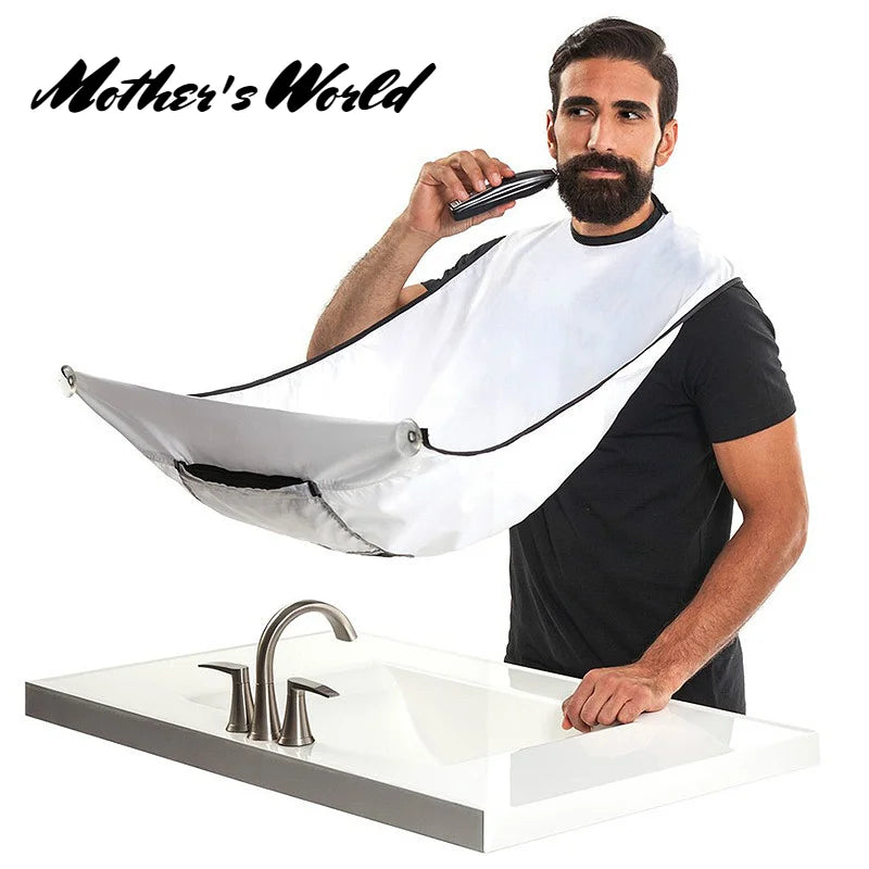 Shaving Apron for Men – Beard Shaving Care Bib for Easy Cleanup After Shaving, Perfect Gift for Grooming Enthusiasts 🎁✂️