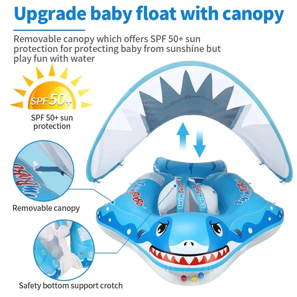 Shop All I Want SHOP ALL I WANT Inflatable Baby Swimming Float Ring 🌊👶