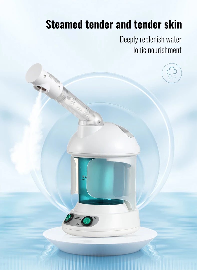 KSKIN Portable Facial Steamer – Custom Hot Sale Ionic Face Mist Spray for Professional Skincare 🌟💧