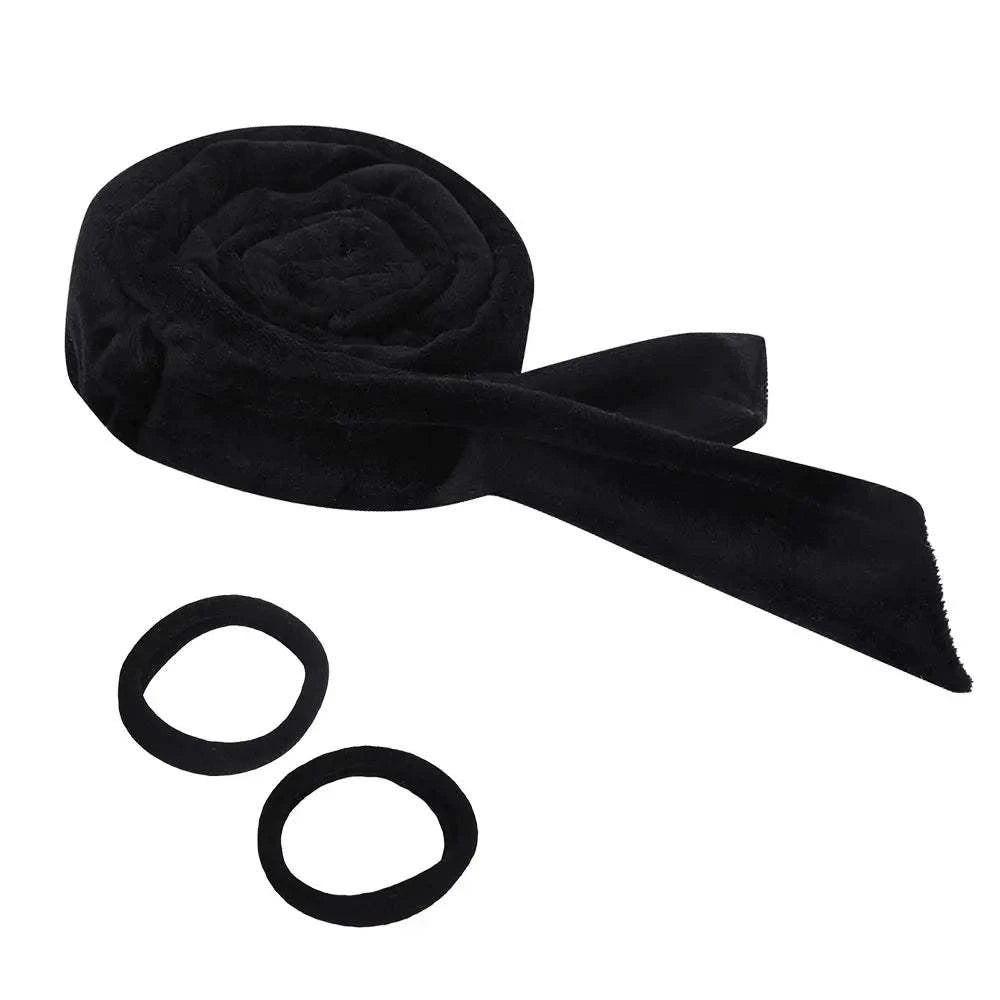 Shop All I Want 1-Black / CHINA Shop All I Want 💁‍♀️ Heatless Curling Rod Headband – Soft, No-Heat Hair Rollers for Effortless Curls While Sleeping 🌙