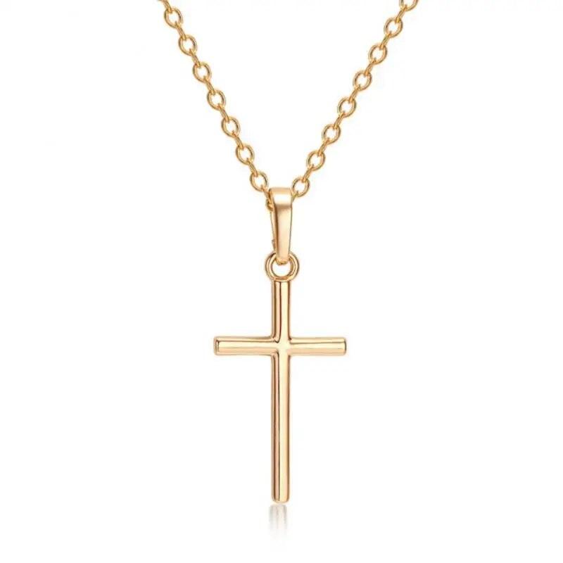 Shop All I Want B18 / China SHOP ALL I WANT Cross Pendant Fashion Necklace ✝️ 📿