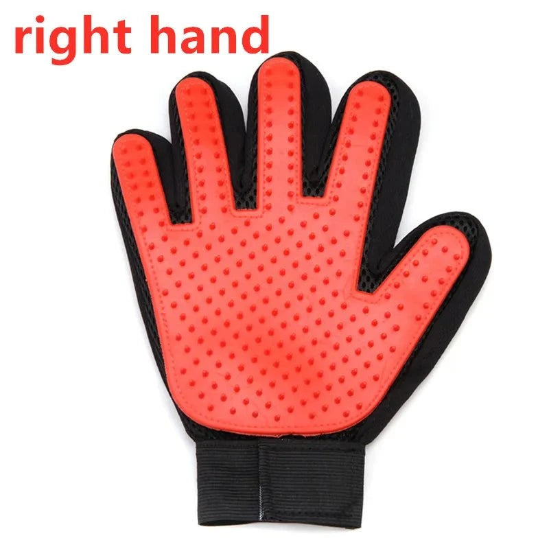 Shop All I Want Right Red SHOP ALL I WANT Pet Hair Deshedding Brush Gloves