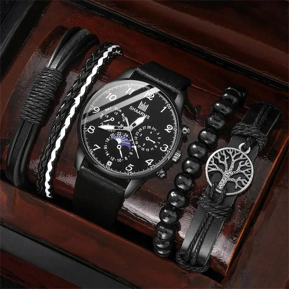 🕰️ New Men’s Fashion Quartz Watch – Top Brand Luxury, Sporty WristwatMen's Wristwatch Discover the perfect blend of luxury and sportiness with the New Men’s Fashion Quartz Watch. Featuring a top brand design and a matching bracelet set, this wristwatcShop All I Want