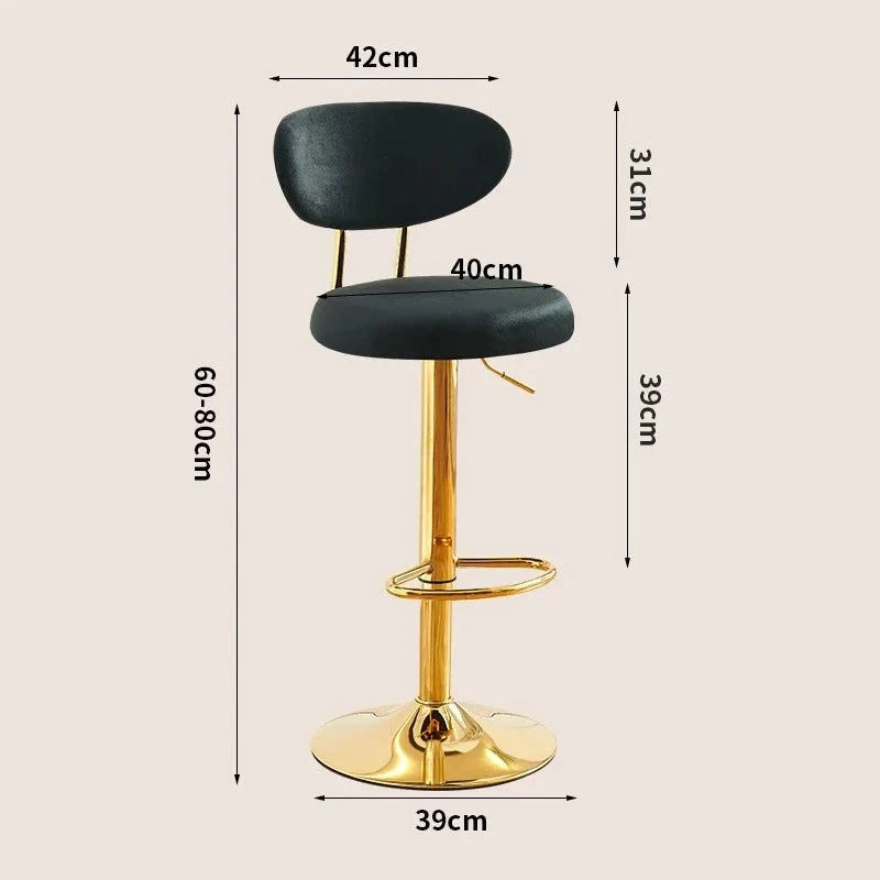 Bar Supplies Rattan Stool, Orange Adjustable Chair with Backrest, BambThis modern minimalist bar stool combines style and functionality. The rattan design paired with a bold orange seat adds a pop of color to your home bar or dining spShop All I WantShop All I WantBar Supplies Rattan Stool, Orange Adjustable Chair