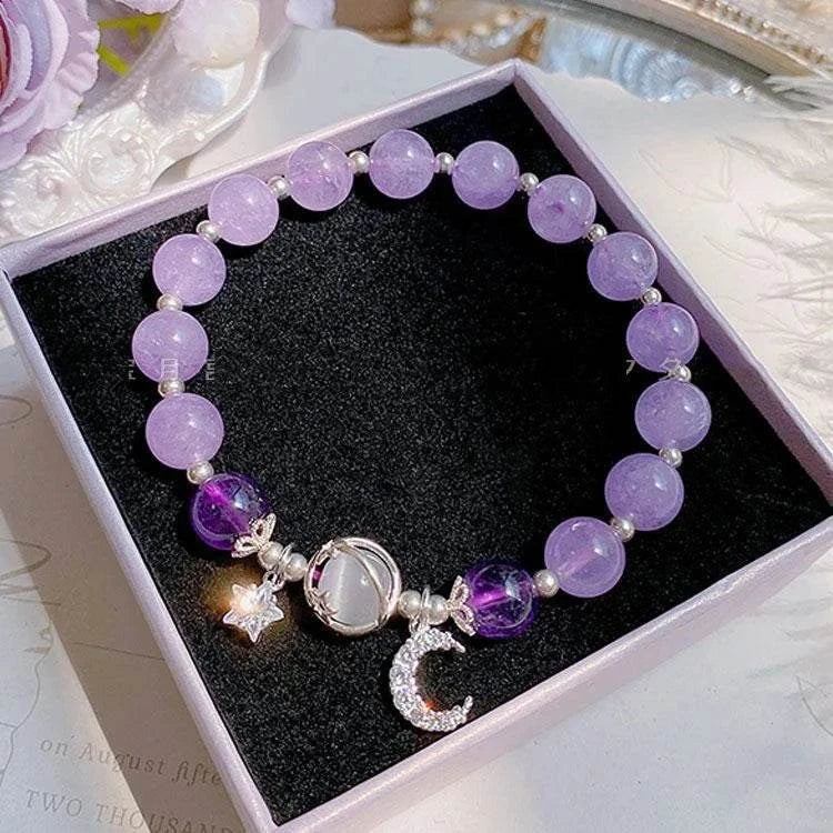 Shop All I Want AYA6023702 Shop All I Want 🌸 New Beads & Crystal Bracelet – Perfect Best Friend Jewelry Gift 2024 🎁