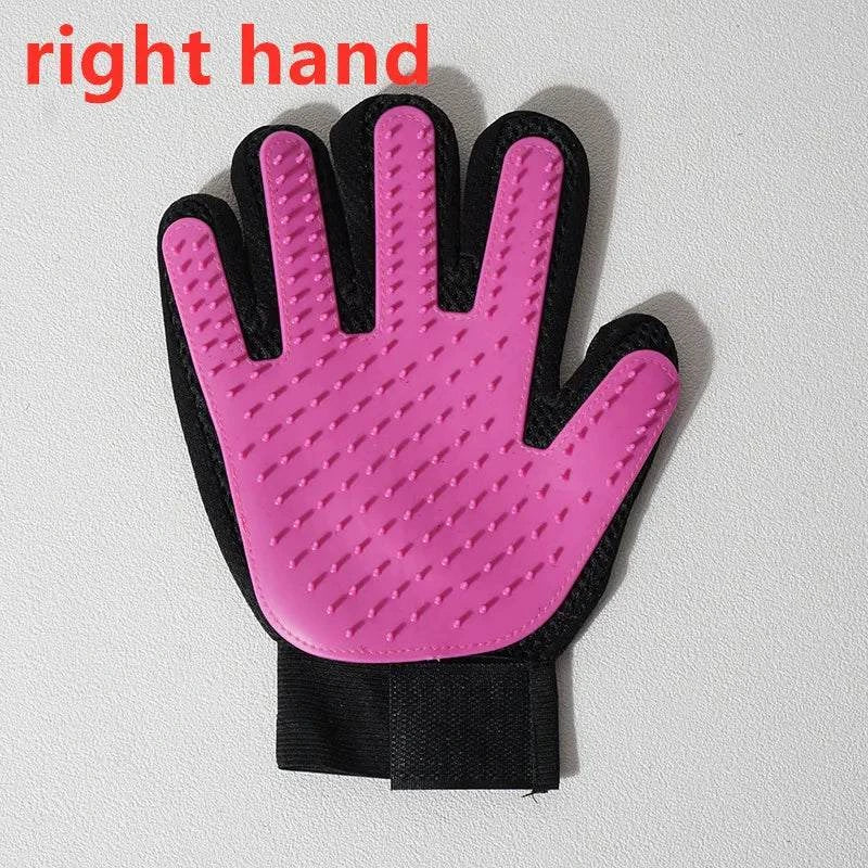 Shop All I Want Right Purple SHOP ALL I WANT Pet Hair Deshedding Brush Gloves