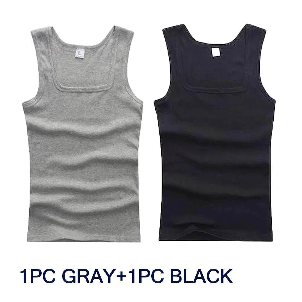 Shop All I Want 1PC Gray 1PC Black / M SHOP ALL I WANT Casual Fitness Tank Tops