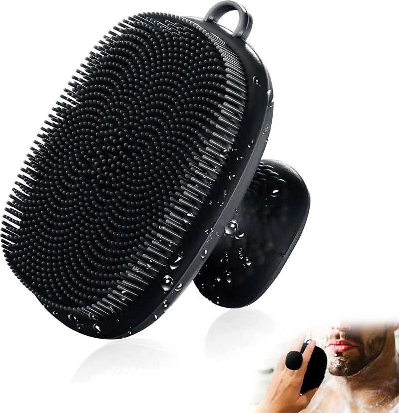 Shop All I Want Black SHOP ALL I WANT Silicone Face Scrubber for Men and Women