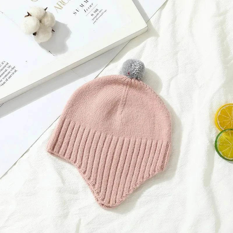 Shop All I Want Style3 B(44-50cm) SHOP ALL I WANT Cute Cartoon Bear Baby Beanie Cap 🐻👶