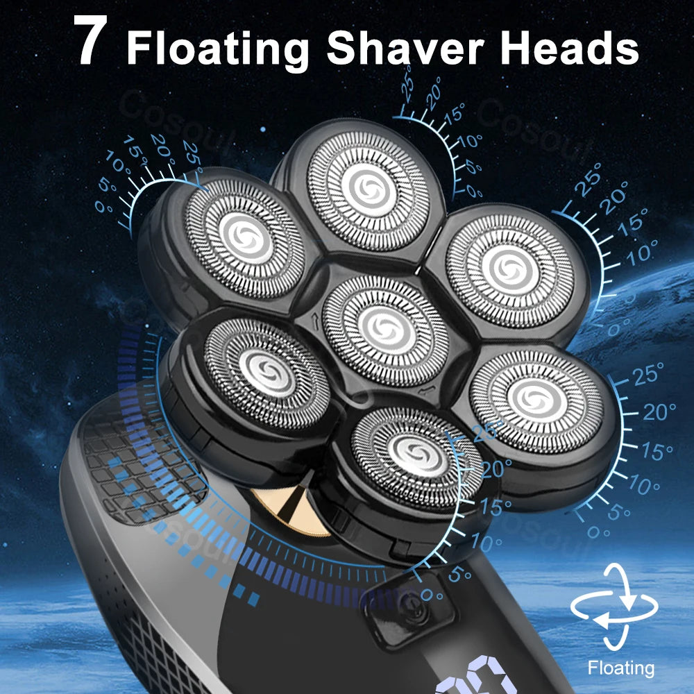 Electric Shaver for Men – Powerful Bald Head Shaver for a Close and Comfortable Shave, Perfect Gift for Husband or Boyfriend 🎁⚡