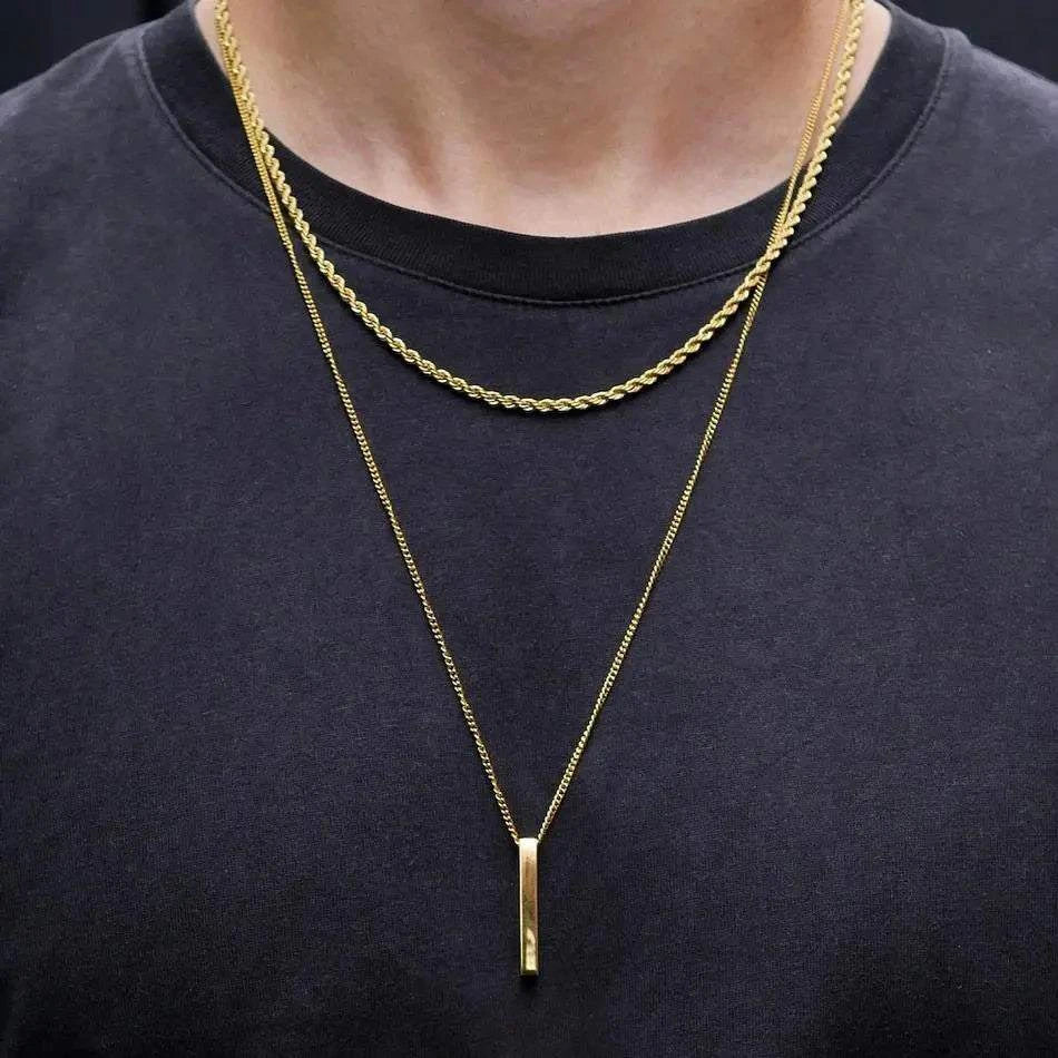 Shop All I Want SHOP ALL I WANT Vertical Bar Necklaces