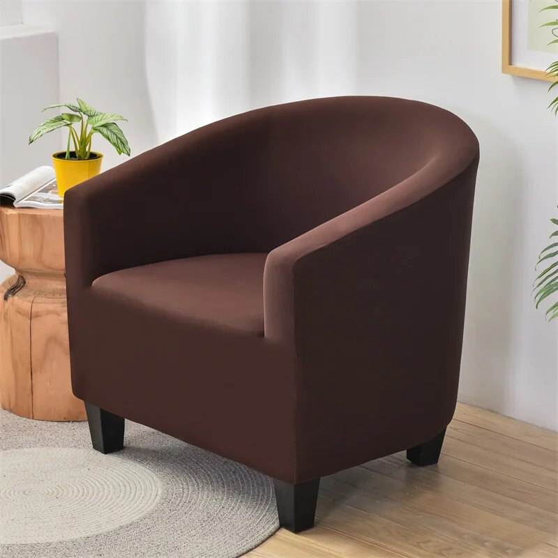 Solid Color Armchair Sofa Cover 🛋️🌟 - Shop All I Want