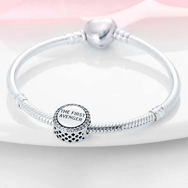 Shop All I Want Shop All I Want 🦸‍♀️ 925 Silver Bead for Pandora, Marvel Jewelry Gift 🎁