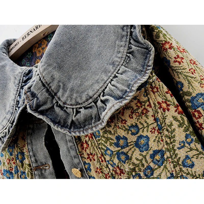 Denim Jacket for Women – Loose Short Cowboy Outerwear for Effortless Casual Style 🌼