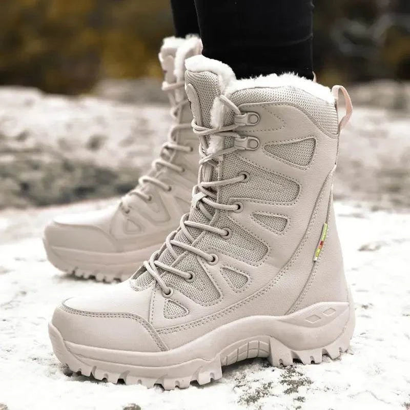 Shop All I Want SHOP ALL I WANT Comfy Military-Inspired High Boots 🥾🏞️