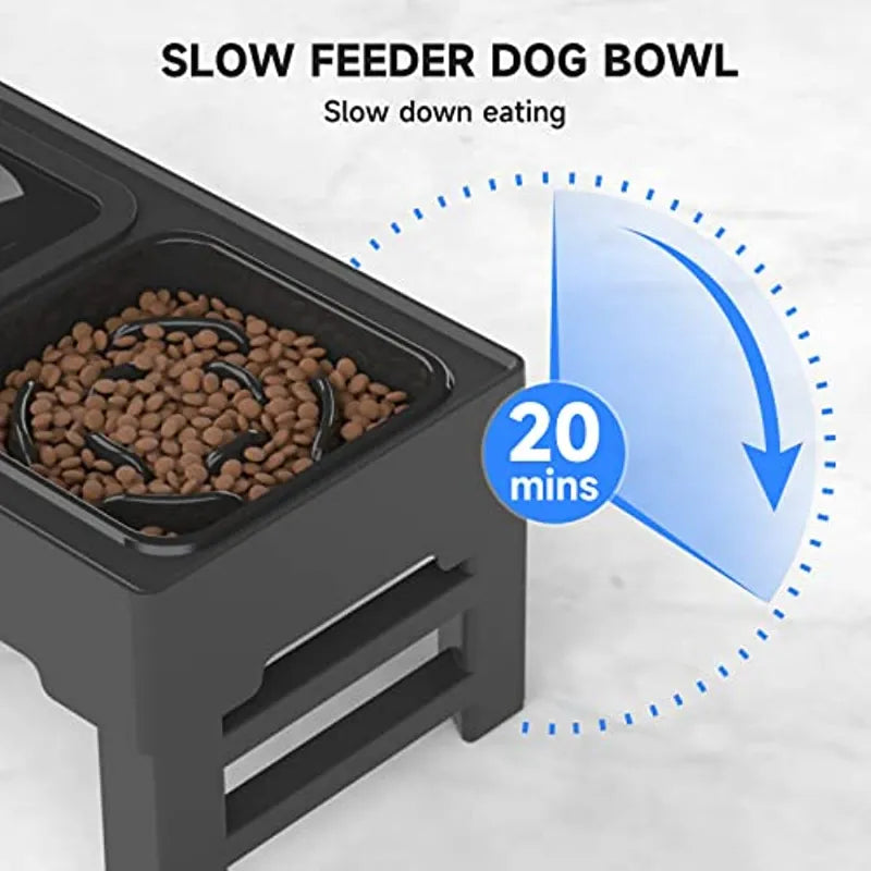 Shop All I Want SHOP ALL I WANT Elevated Dog Bowl Set 🐶 🍽️ 🐾