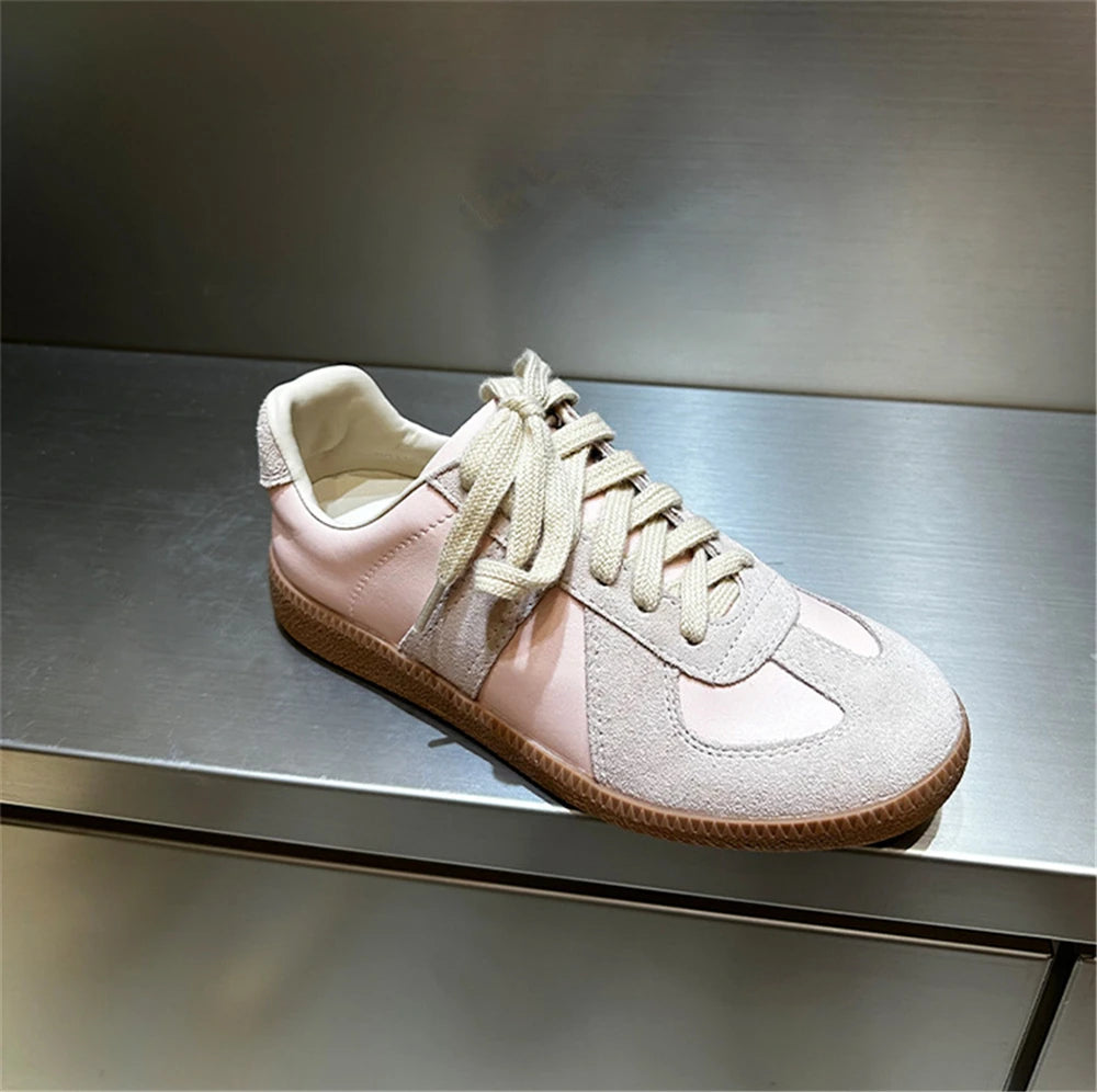 Shop All I Want yinghuafen / 7 SHOP ALL I WANT Genuine Leather Sneakers